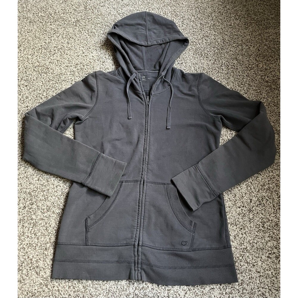 Women's Gap Fit Gray Zip-up Hoodie, Small
